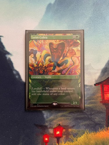 Mtg lotus cobra foil aus - lotus,