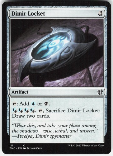 Dimir locket 111 common - dimir,