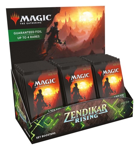 Zendikar rising set booster - zendikar,