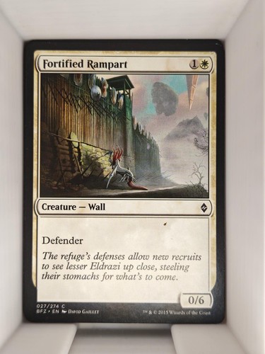 Fortified rampart common - fortified,