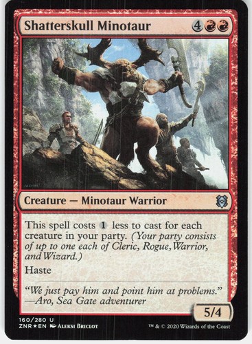 Shatterskull minotaur uncommon - shatterskull,