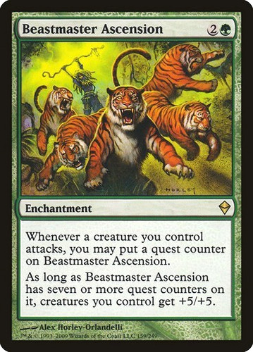 Mtg beastmaster ascension - beastmaster,