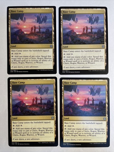 Mtg zendikar rising base - 4x,