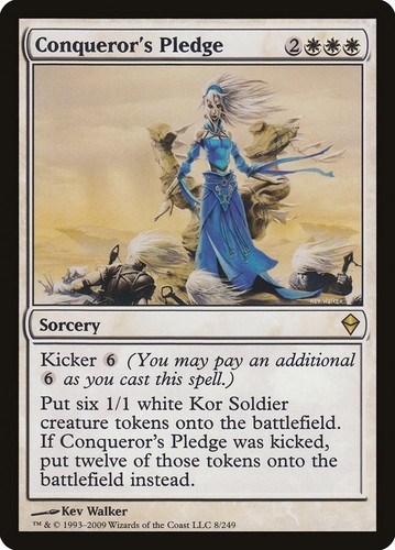 Conqueror pledge near - +,