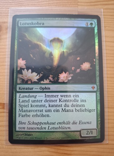 Mtg foil lotuskobra zendikar - mtg,