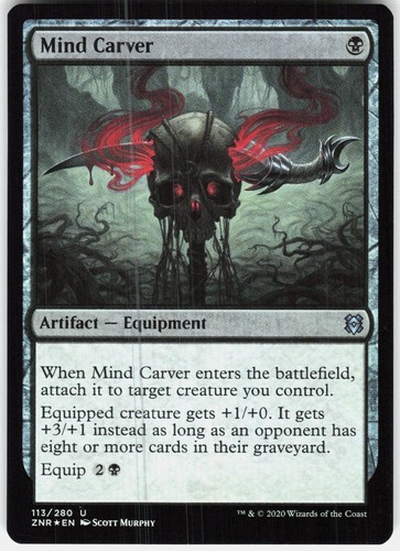 Mind carver uncommon zendikar - mind,