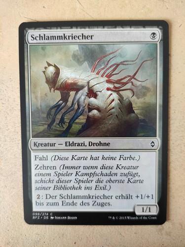 Schlammkriecher eldrazi mtg - schlammkriecher,