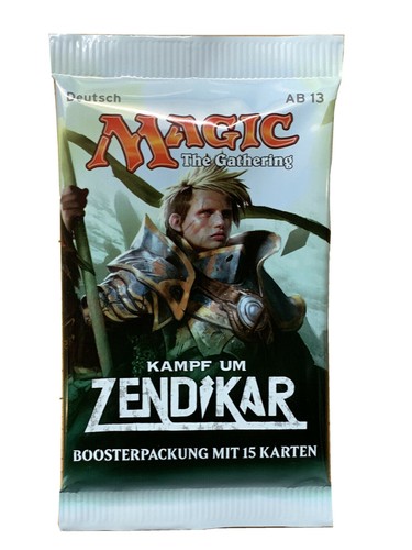 Kampf zendikar booster - um,