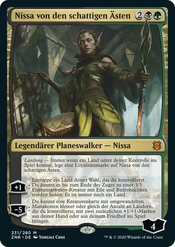 Mtg magic the gathering nissa - magic,